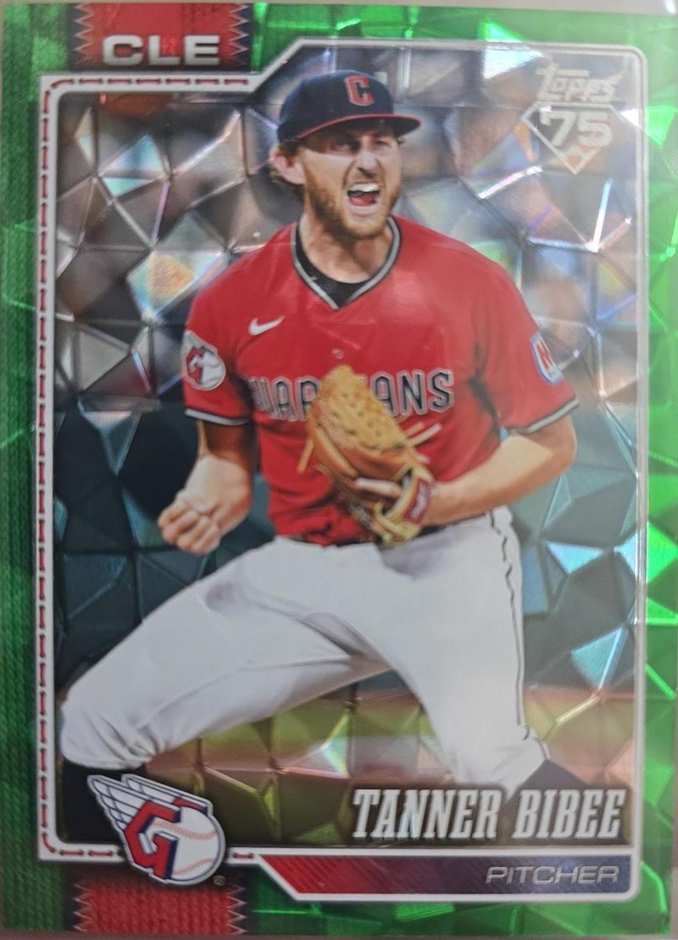 Tanner Bibee [Green Diamante Foil] #618