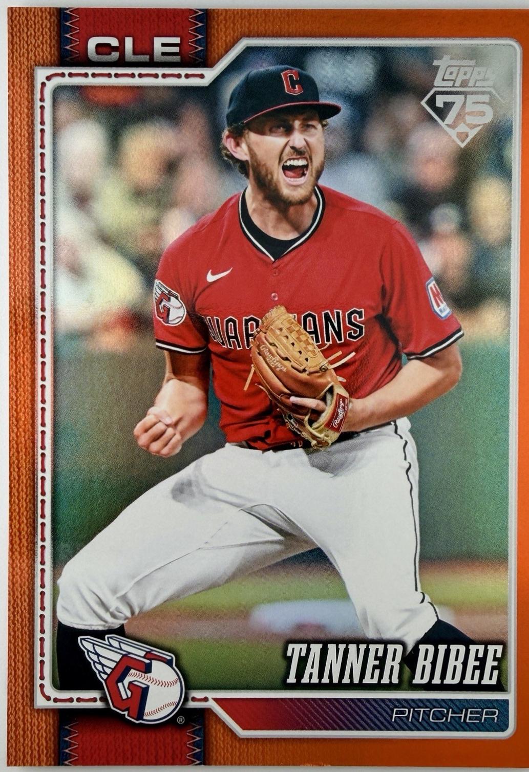 Tanner Bibee [Holo Foil Orange] #618