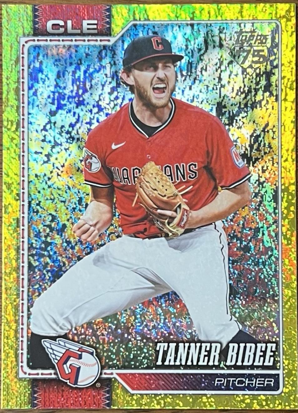 Tanner Bibee [Holo Foil Yellow] #618