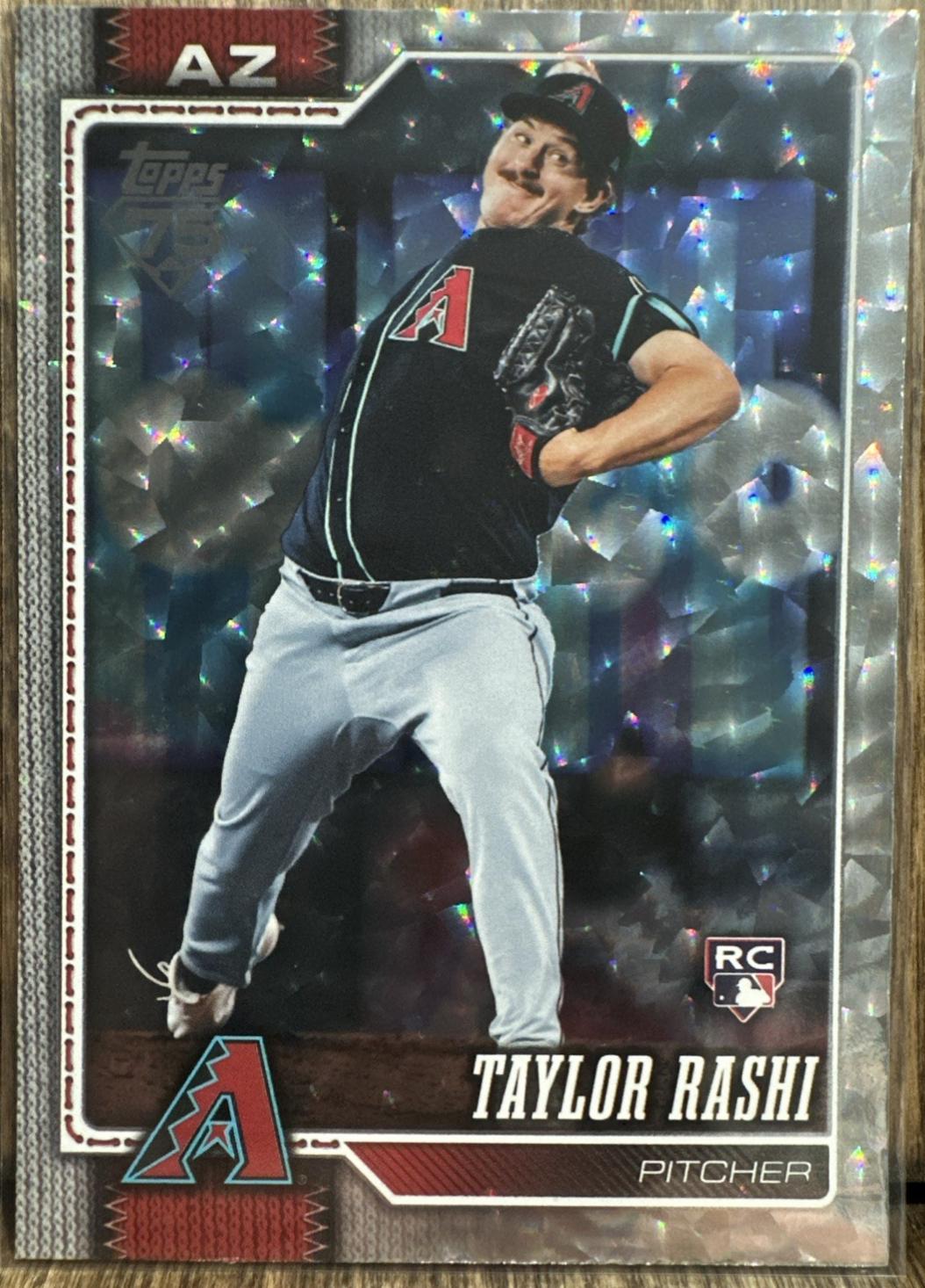 Taylor Rashi [Silver Crackle Foil] #615
