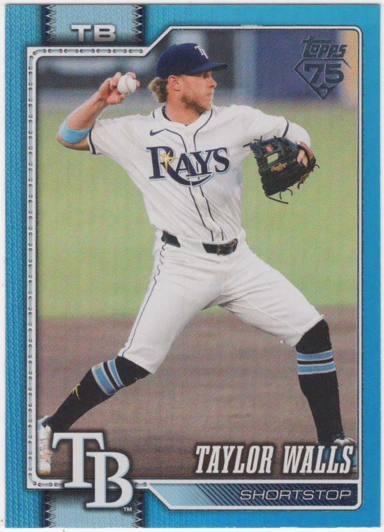 Taylor Walls [Blue Rainbow Foil] #421
