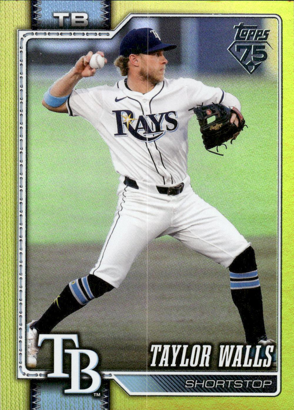 Taylor Walls [Yellow Rainbow Foil] #421