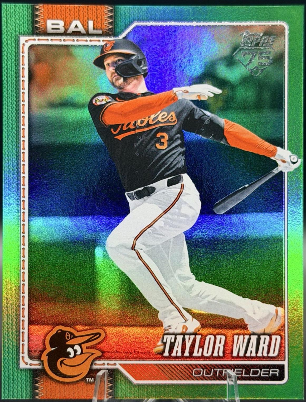 Taylor Ward [Green Rainbow Foil] #551