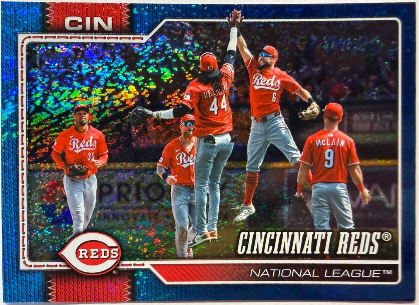 Team Card [Blue Rainbow Foil] #488