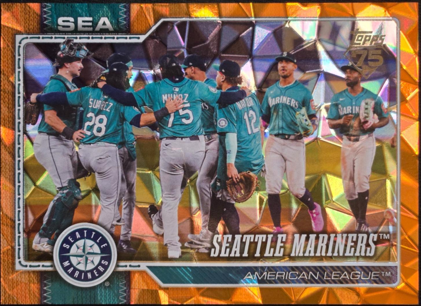 Team Card [Orange Diamante Foil] #525