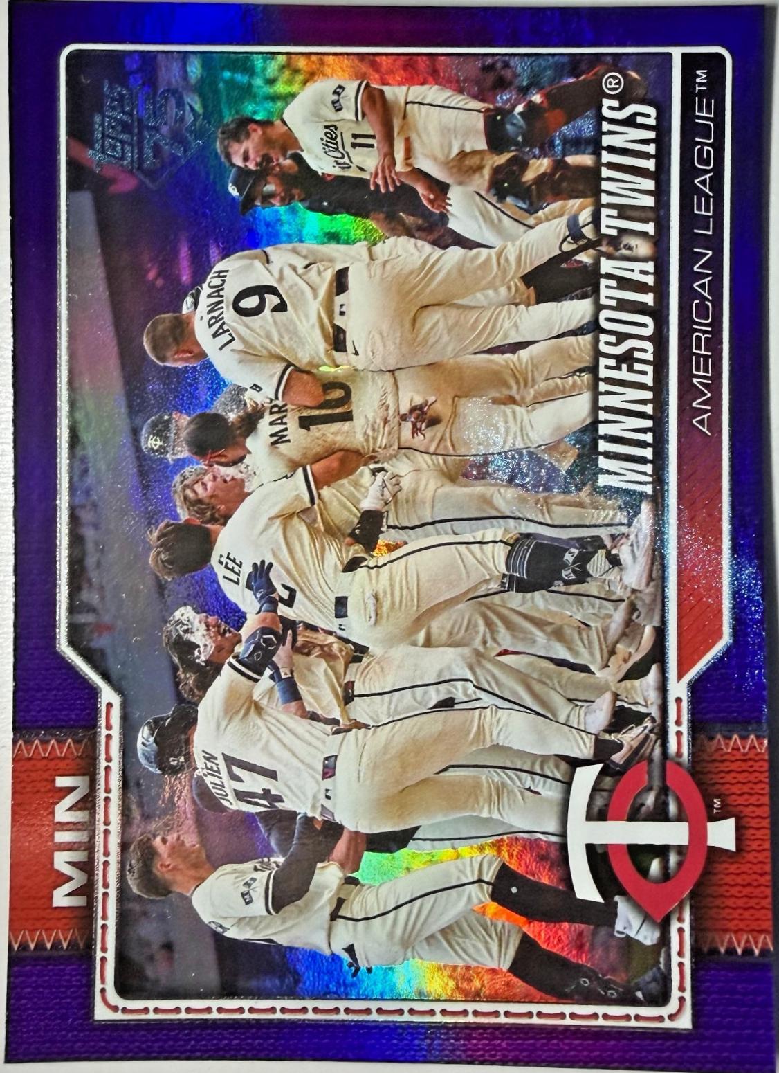 Team Card [Purple Rainbow Foil] #491