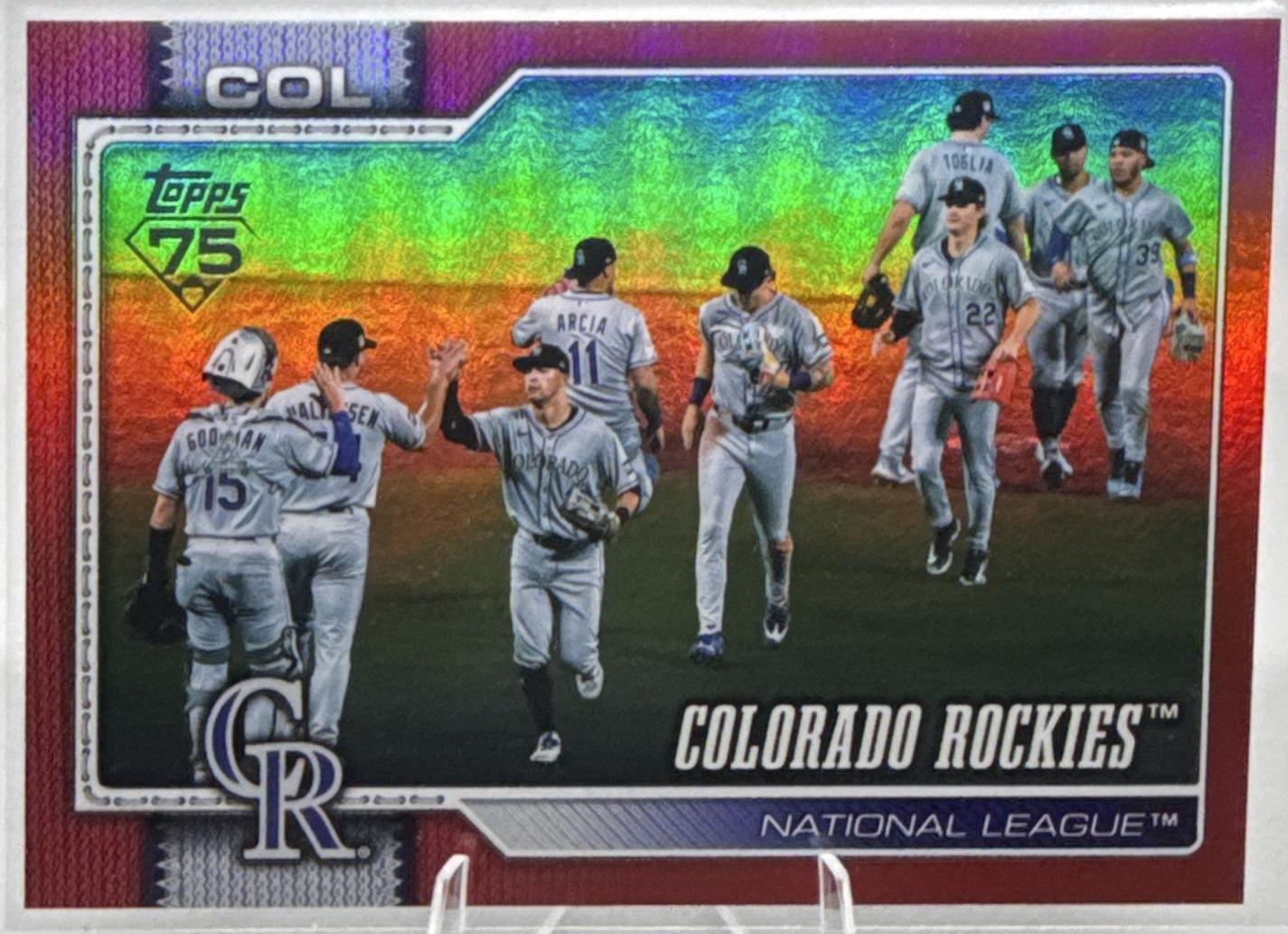 Team Card [Red Rainbow Foil] #508