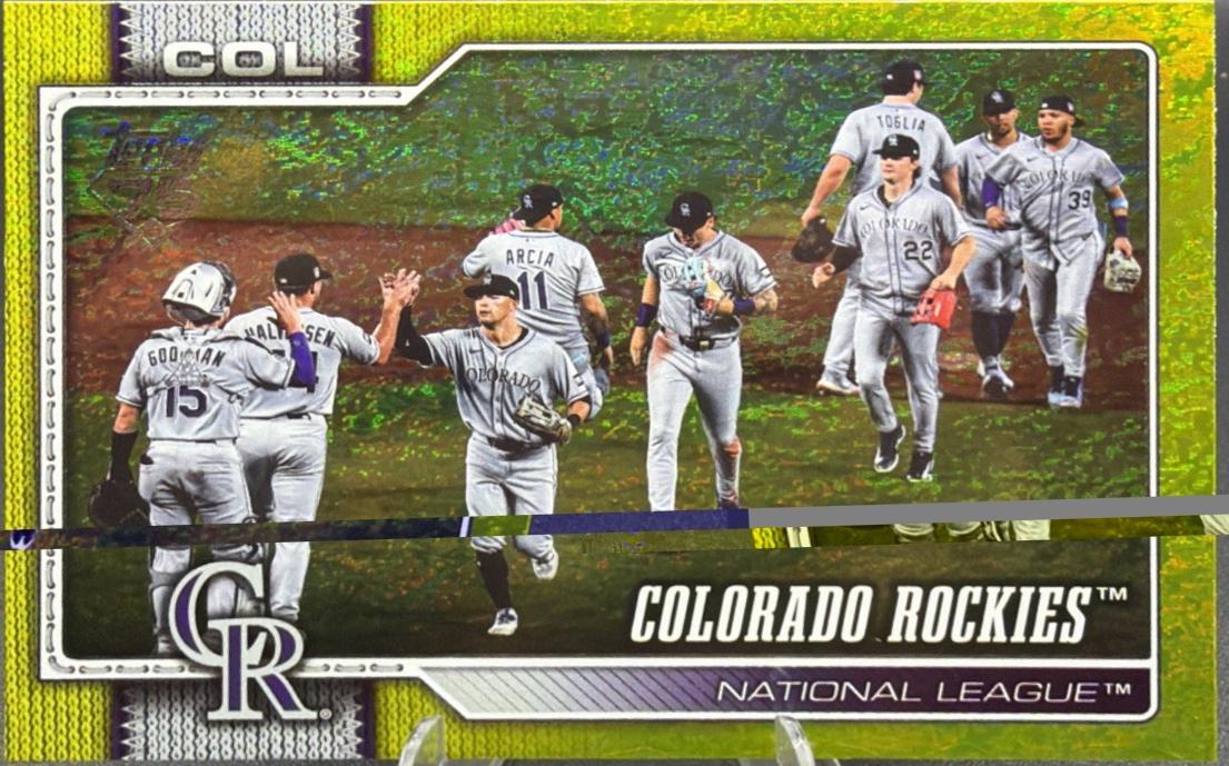 Team Card [Yellow Rainbow Foil] #508