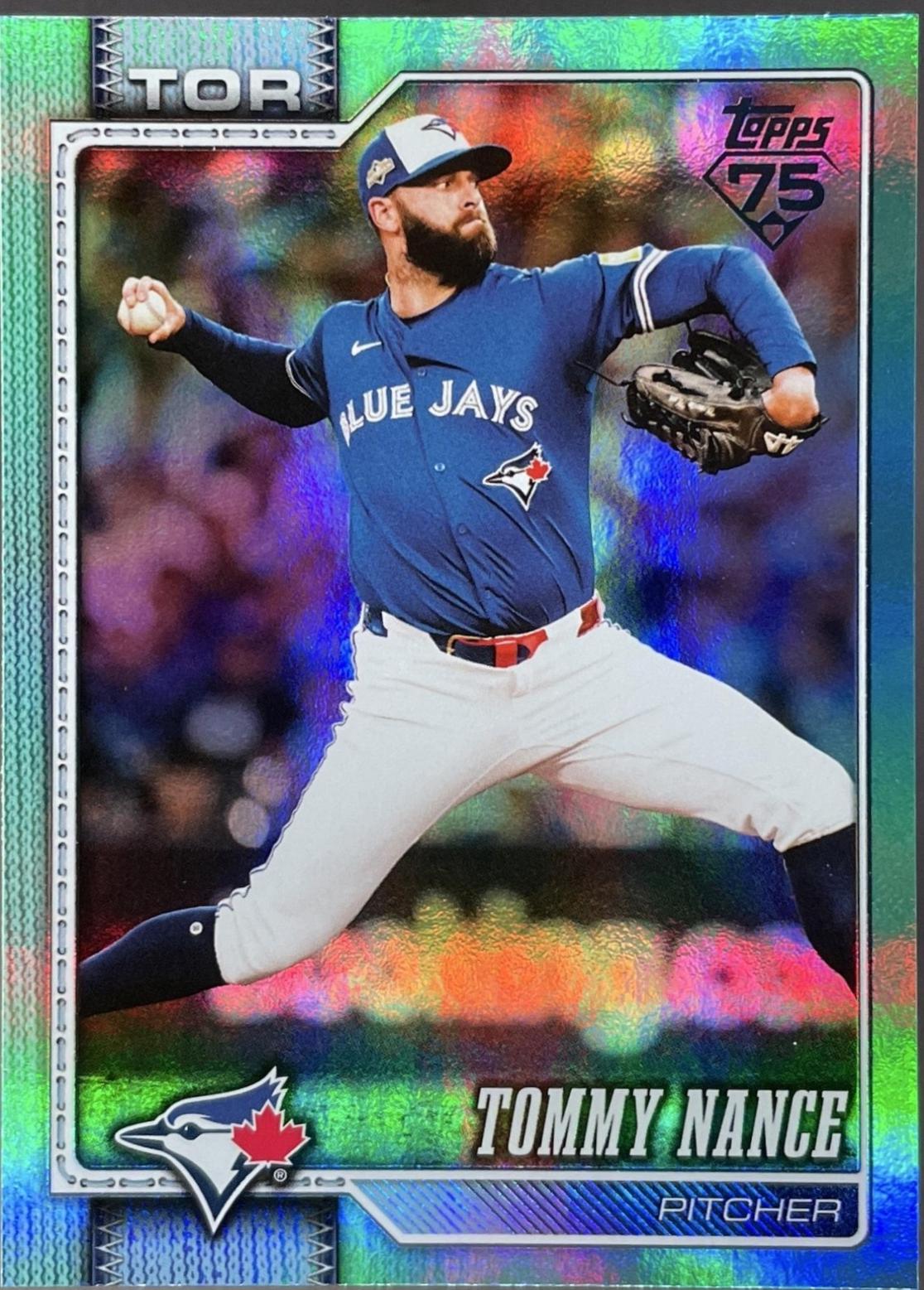 Tommy Nance [Aqua Rainbow Foil] #538