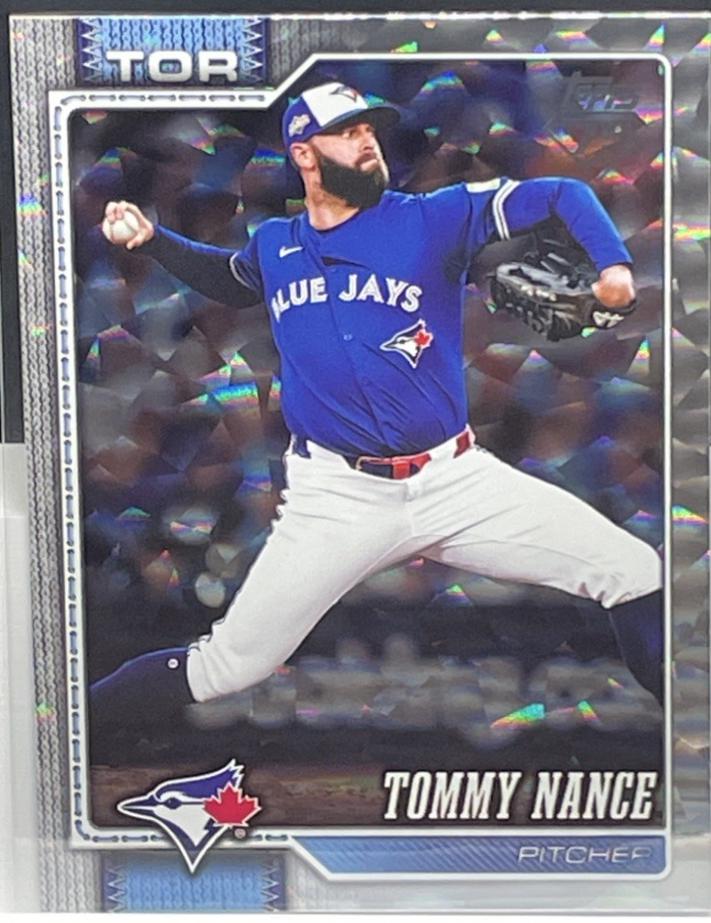 Tommy Nance [Silver Crackle Foil] #538