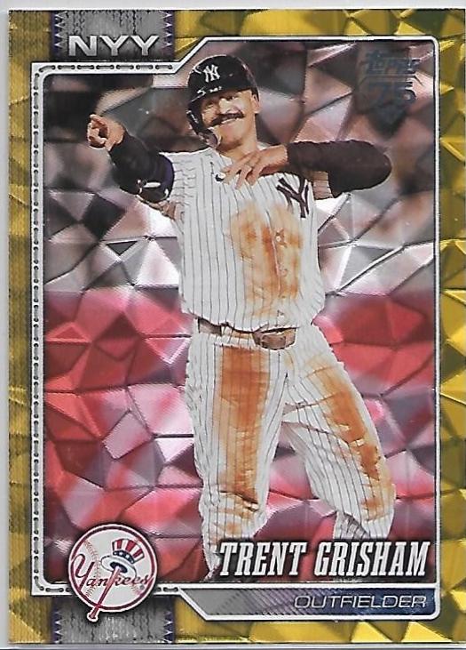 Trent Grisham [Gold Diamante Foil] #425