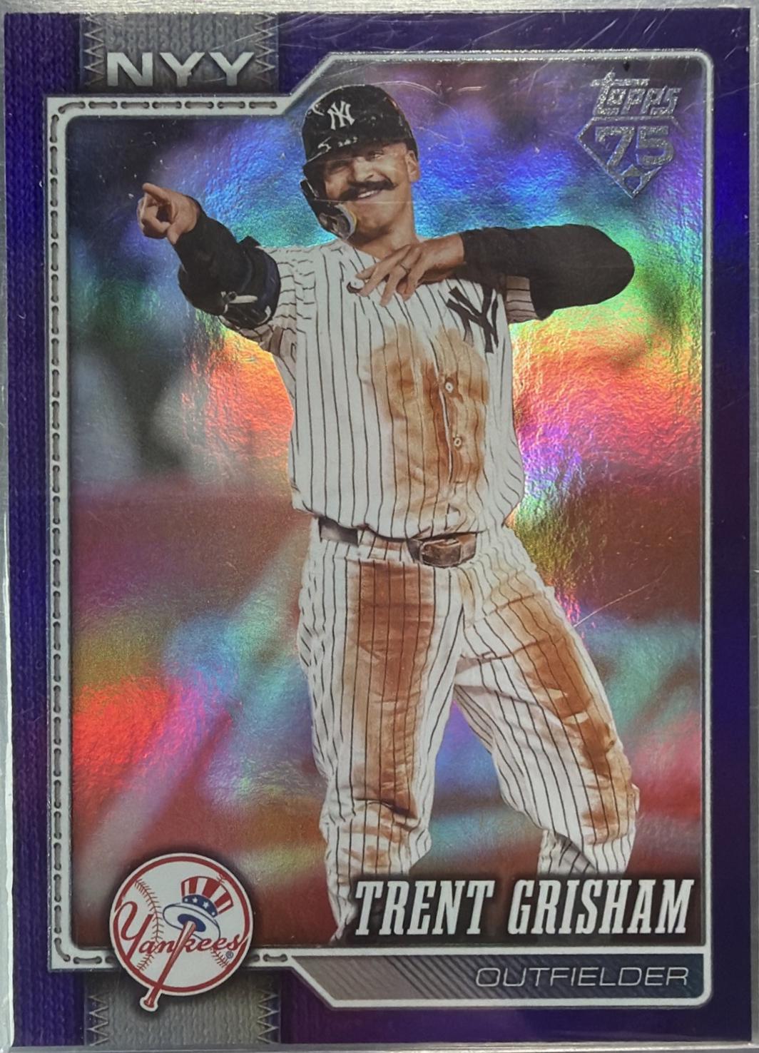 Trent Grisham [Purple Rainbow Foil] #425