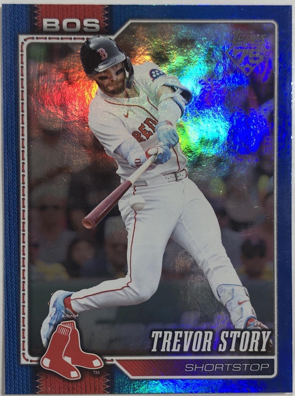 Trevor Story [Blue Rainbow Foil] #536