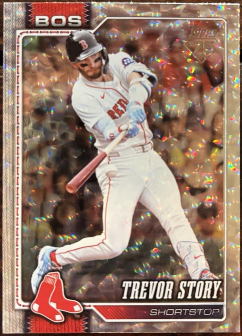 Trevor Story [Silver Crackle Foil] #536