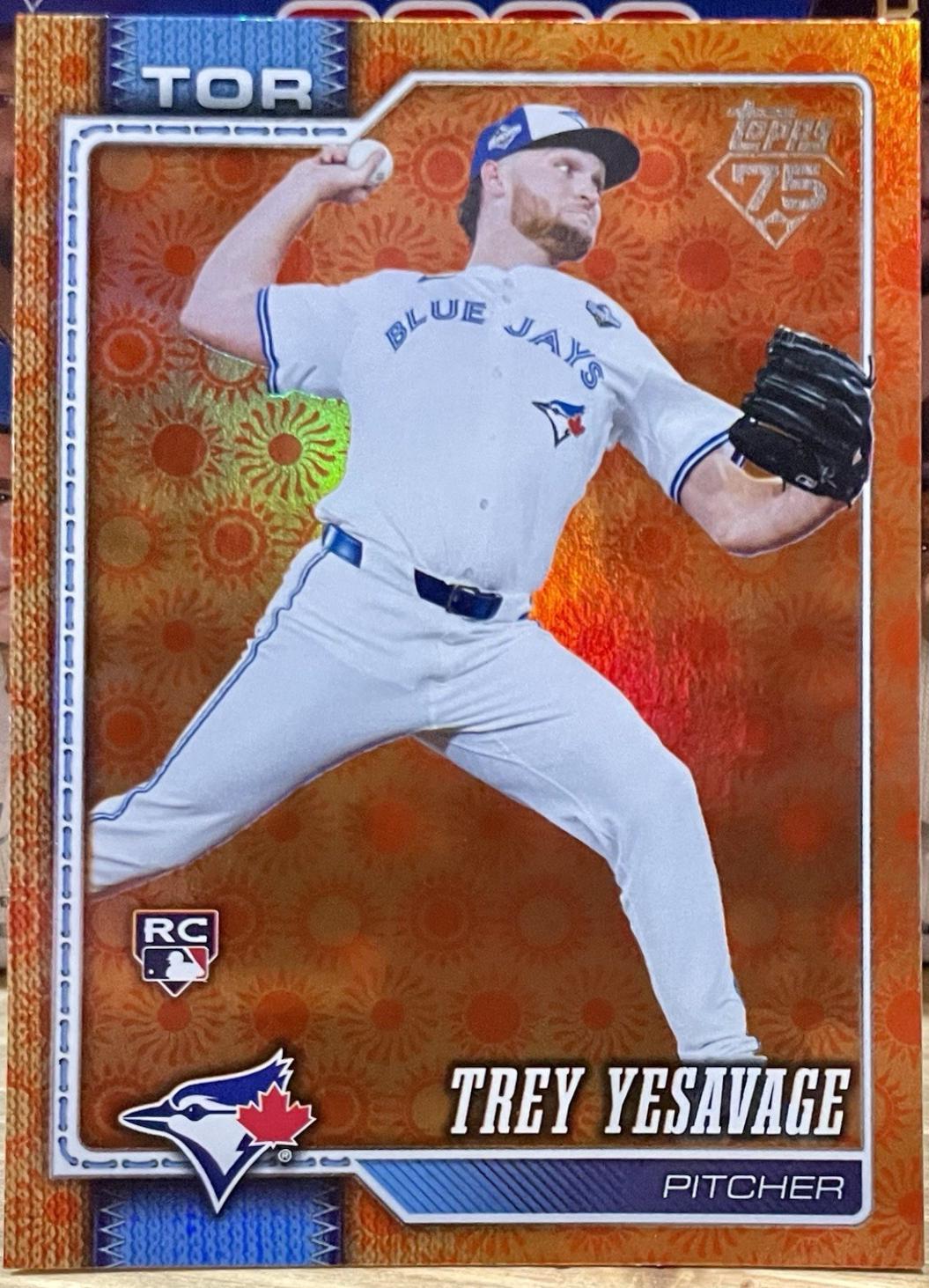 Trey Yesavage [Orange Diamante Foil] #620