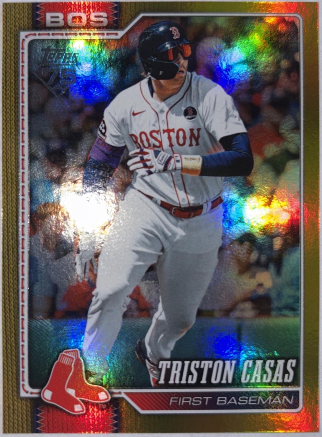 Triston Casas [Gold Rainbow Foil] #464