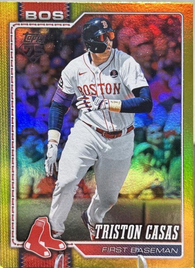 Triston Casas [Yellow Rainbow Foil] #464