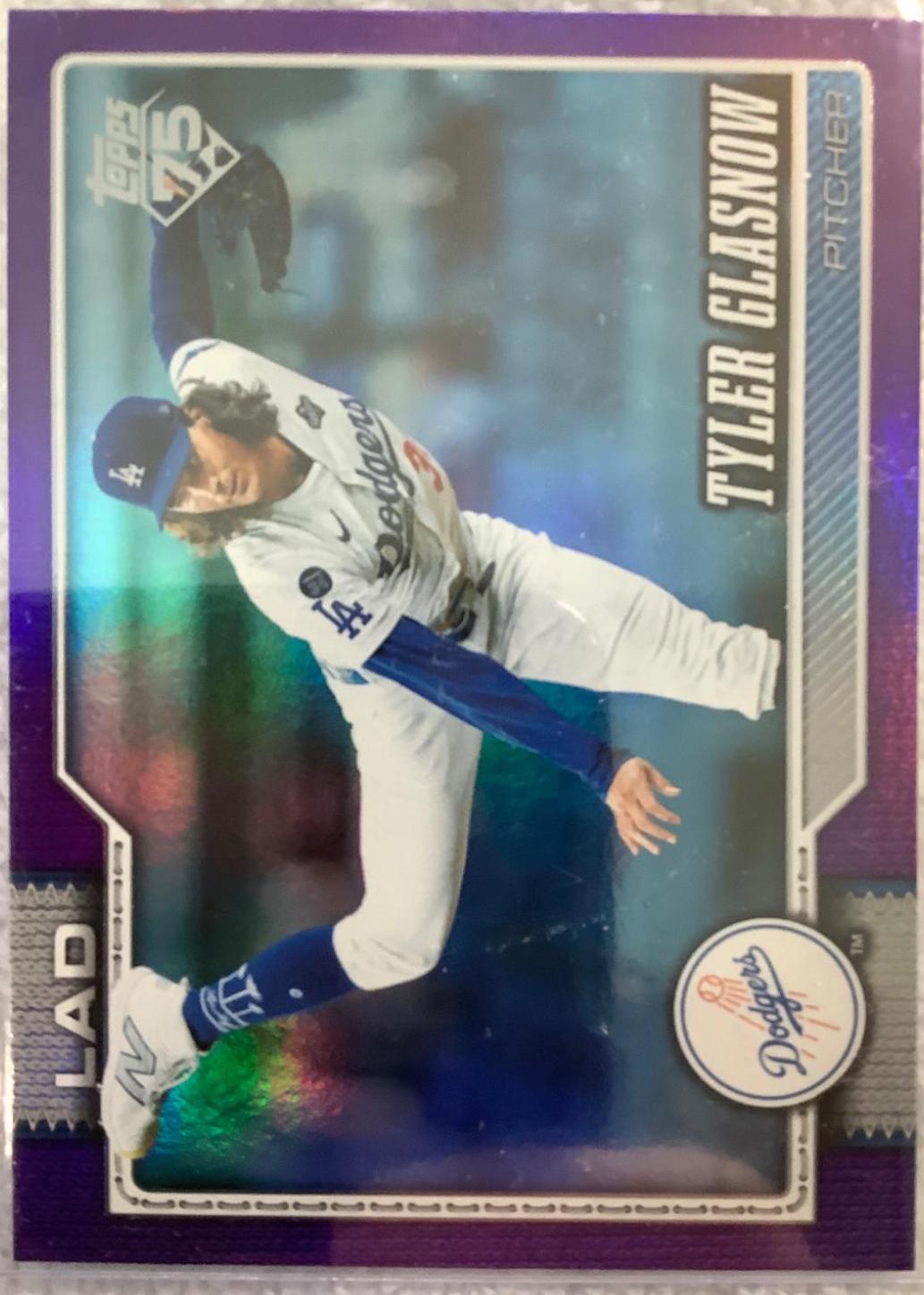 Tyler Glasnow [Holo Foil Purple] #629