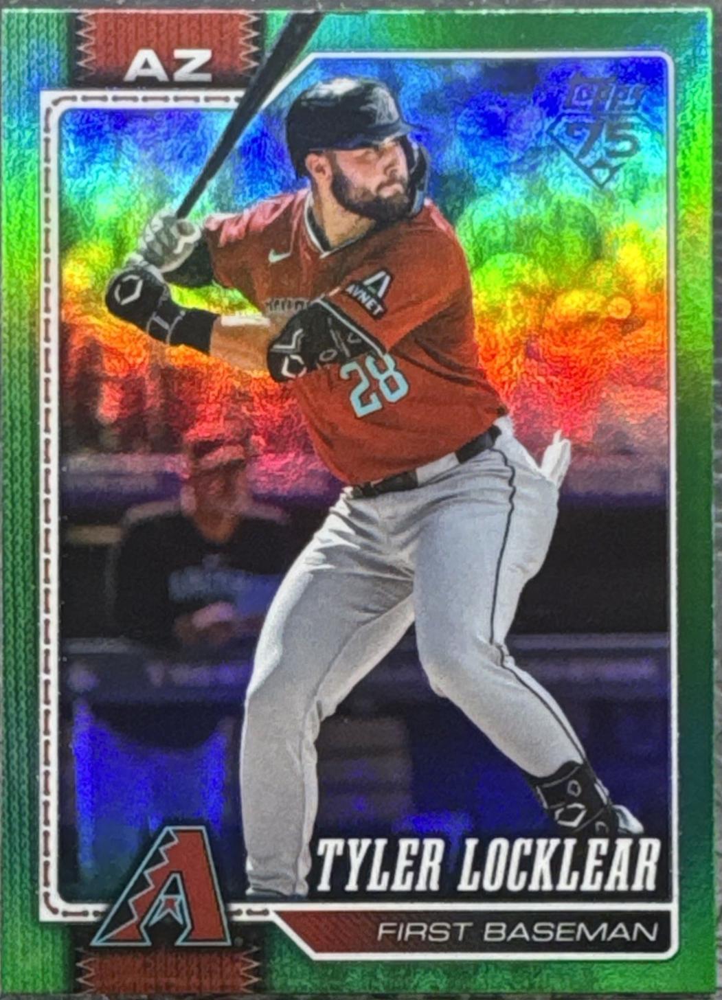 Tyler Locklear [Green Rainbow Foil] #430