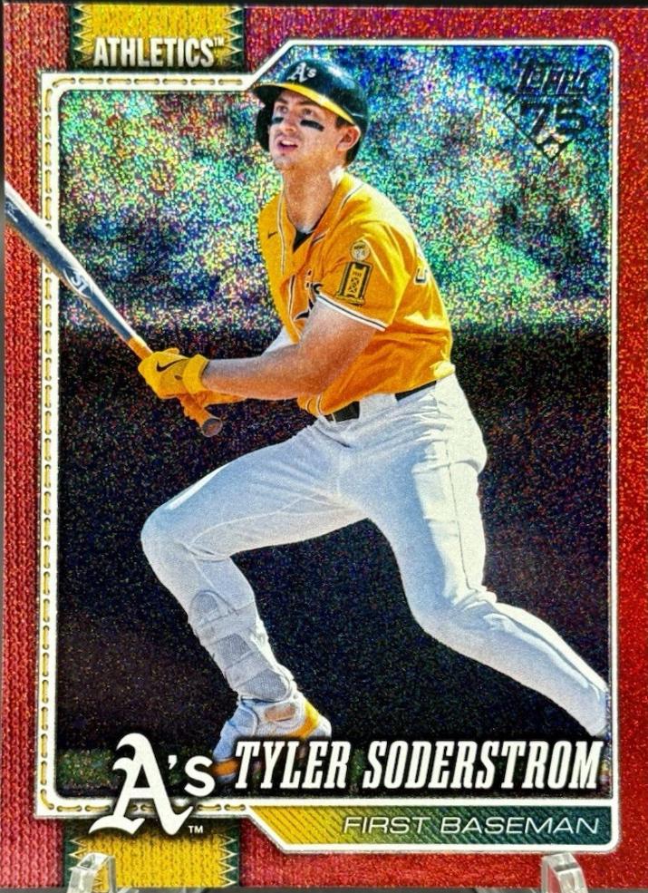 Tyler Soderstrom [Sandglitter Red] #564