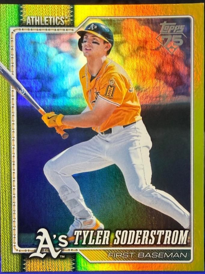 Tyler Soderstrom [Yellow Rainbow Foil] #564