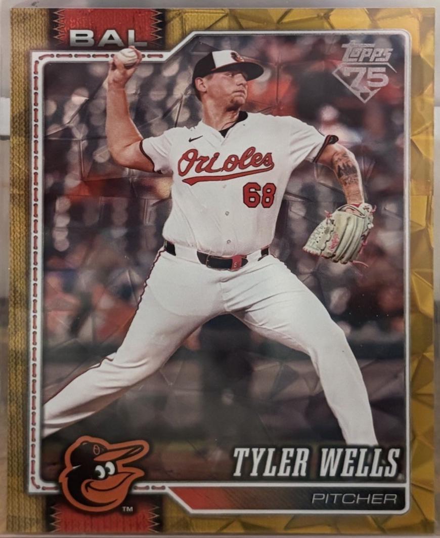 Tyler Wells [Gold Diamante Foil] #478