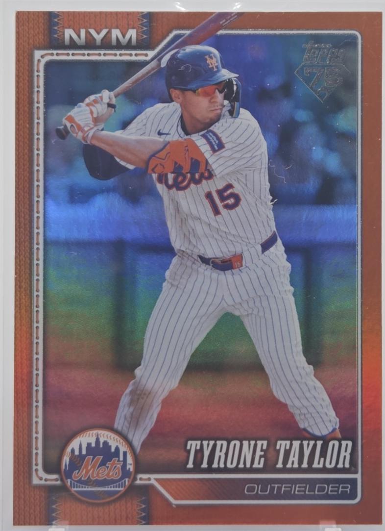 Tyrone Taylor [Orange Diamante Foil] #481