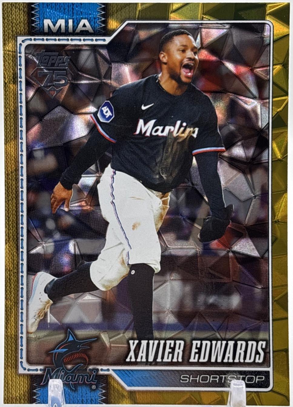 Xavier Edwards [Gold Diamante Foil] #392