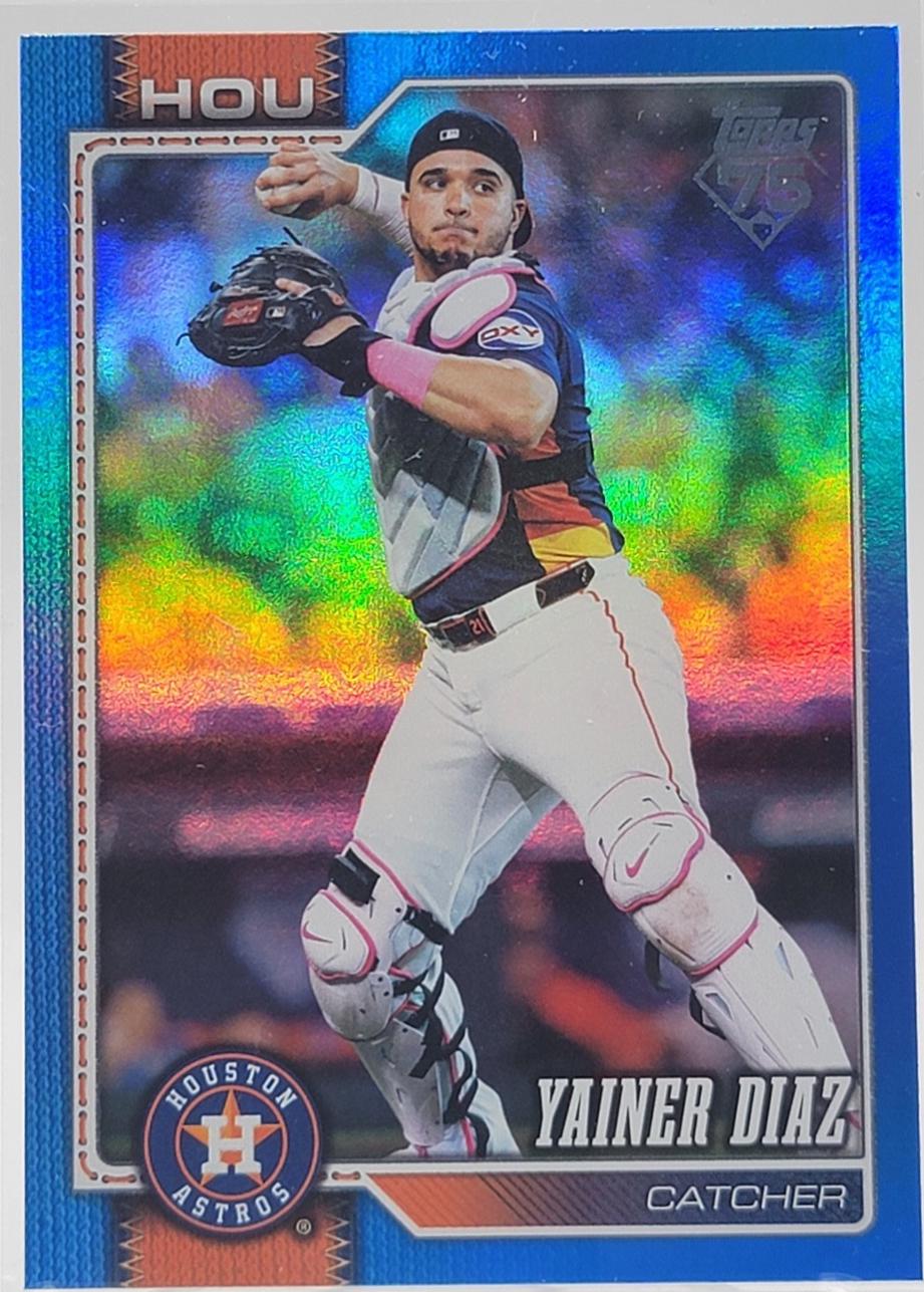 Yainer Diaz [Holo Foil Blue] #672