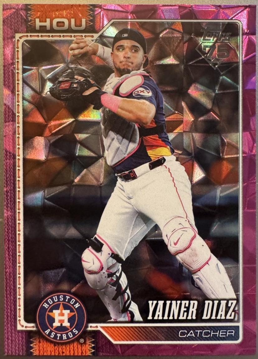 Yainer Diaz [Holo Foil Pink] #672