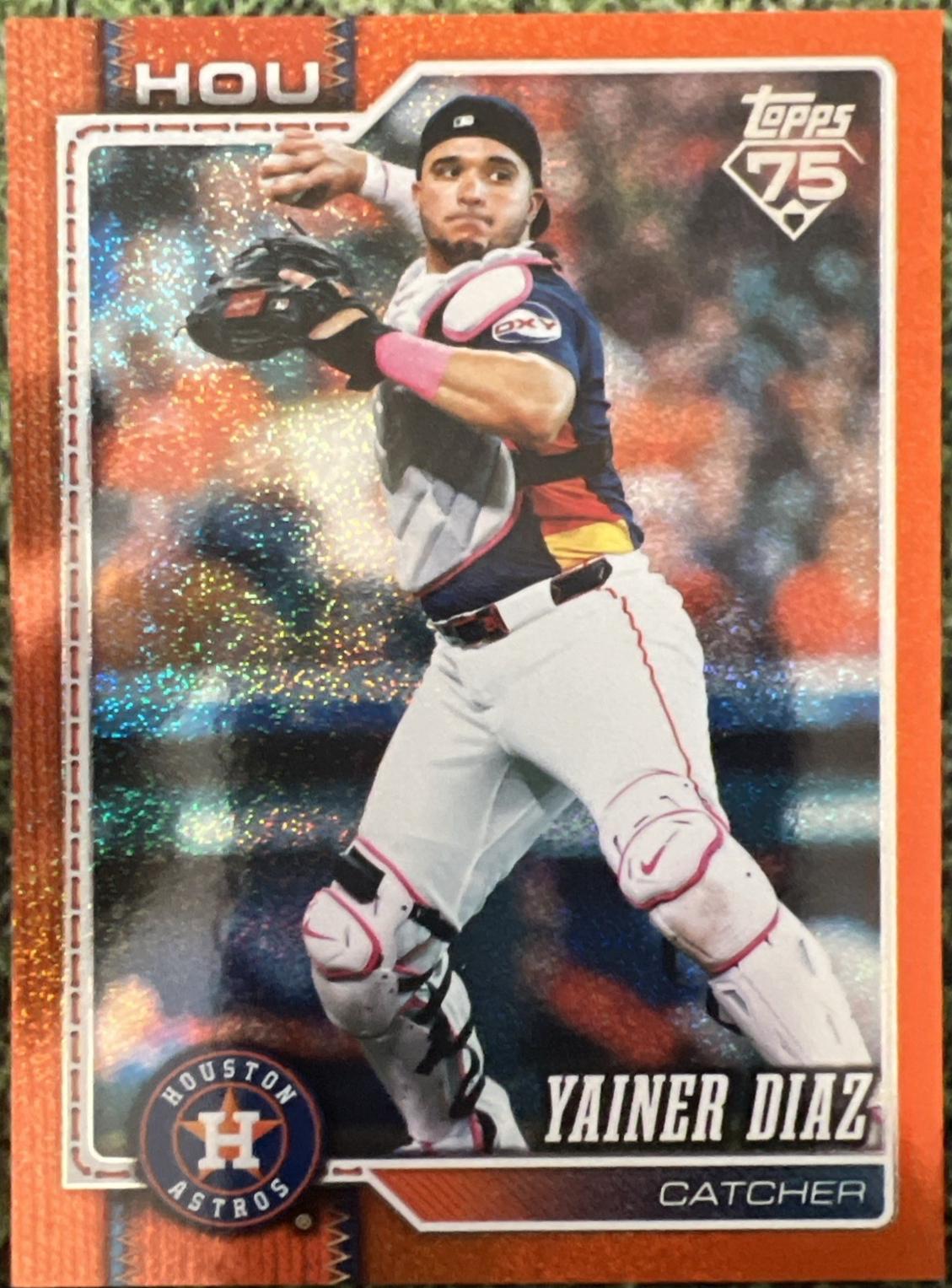 Yainer Diaz [Sandglitter Orange] #672