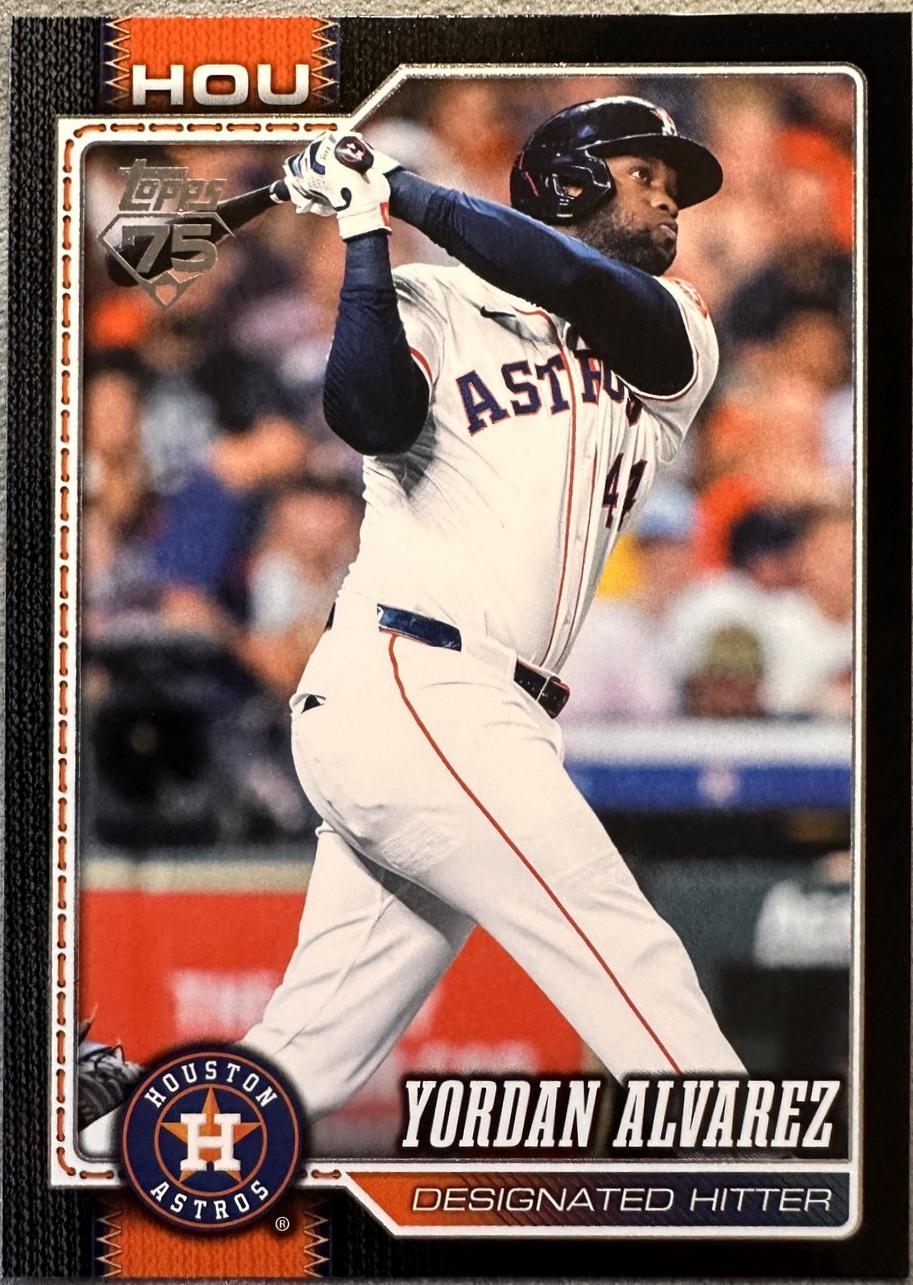 Yordan Alvarez [Black] #468