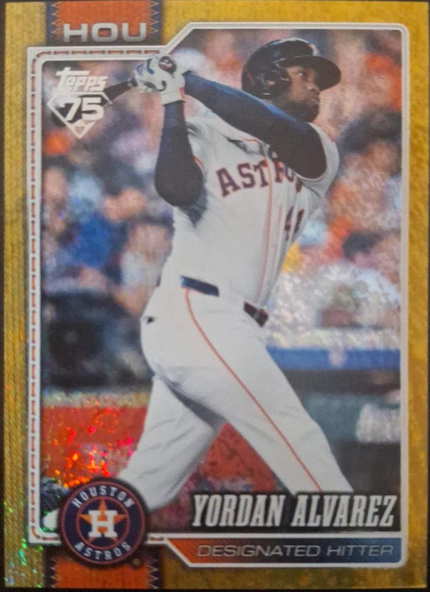 Yordan Alvarez [Gold Rainbow Foil] #468