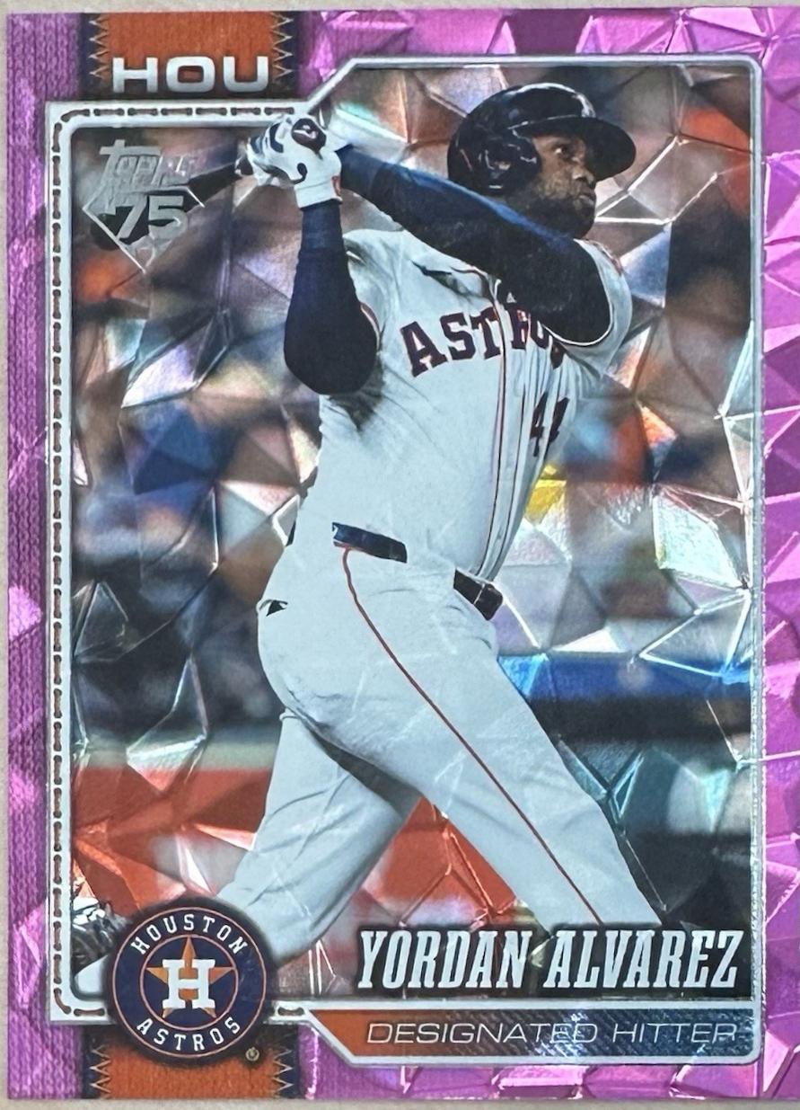 Yordan Alvarez [Pink Diamante Foil] #468