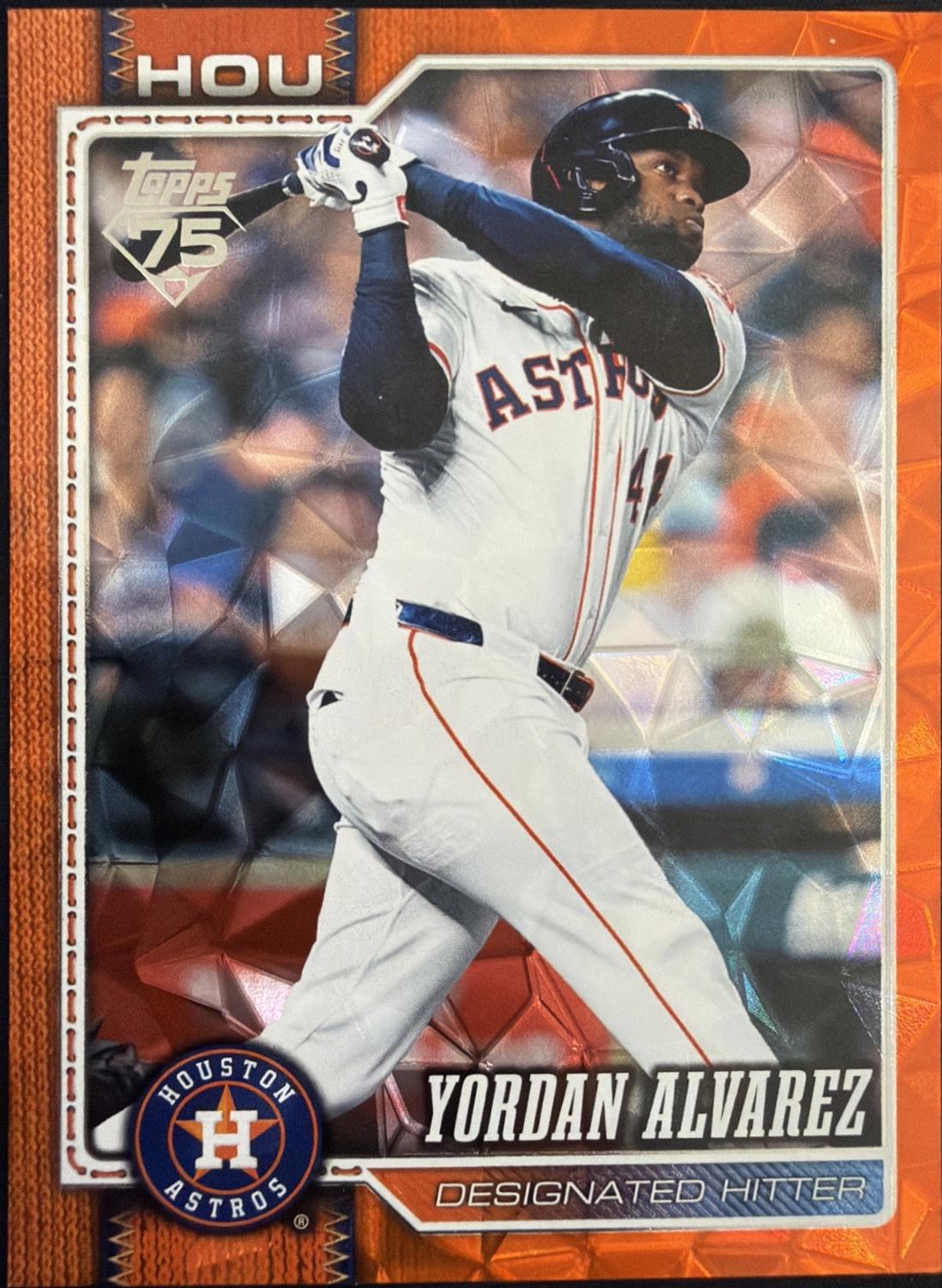 Yordan Alvarez [Sandglitter Orange] #468