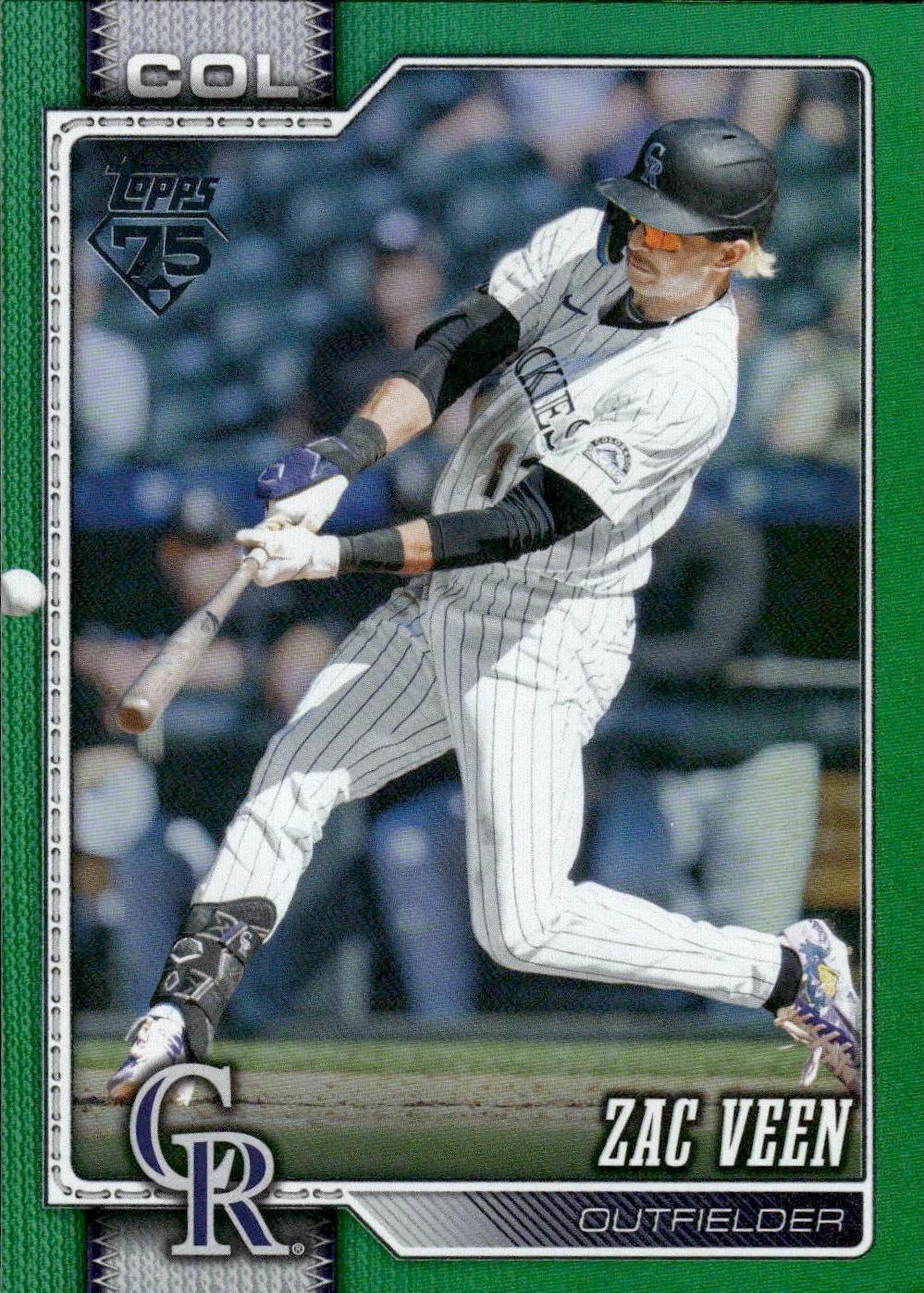 Zac Veen [Green Rainbow Foil] #514
