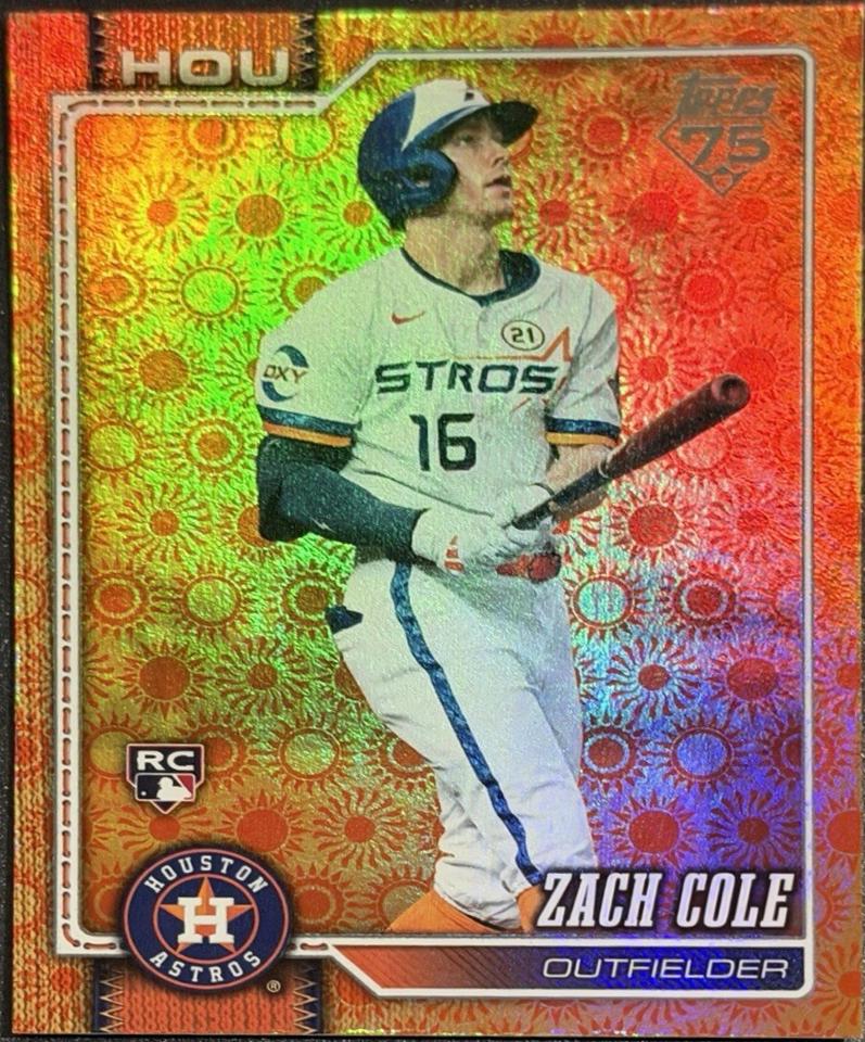 Zach Cole [Holo Foil Orange] #601