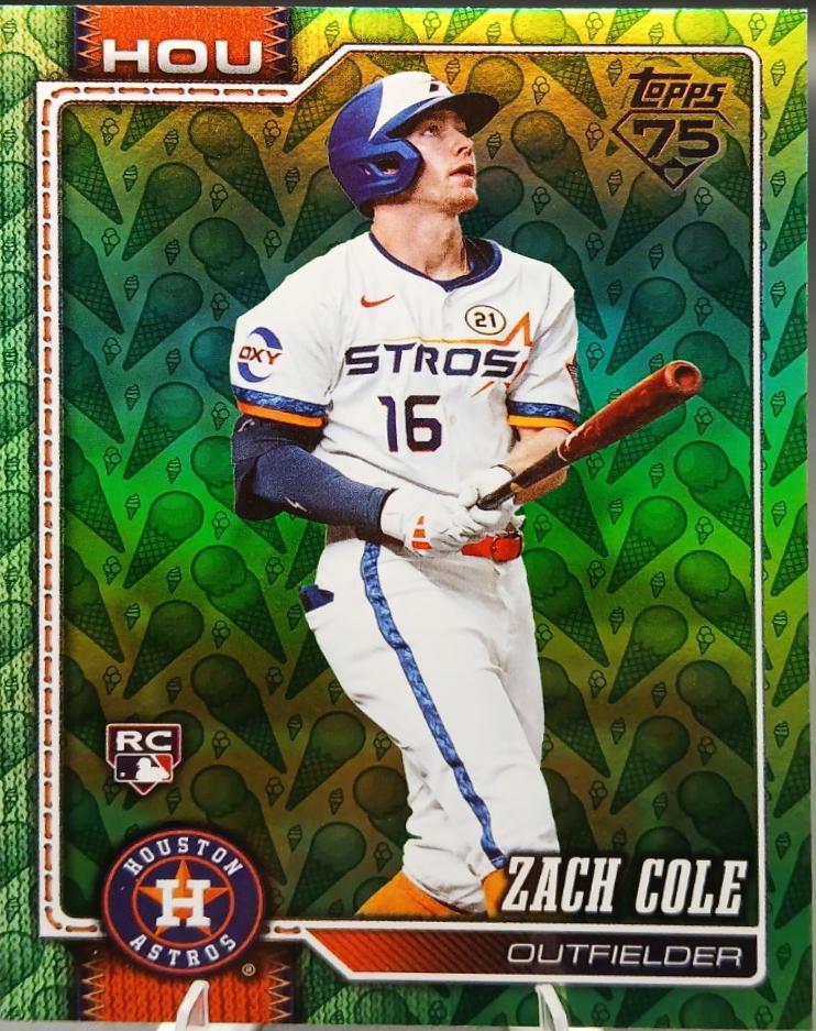 Zach Cole [Ice Cream Holiday Variation] #601