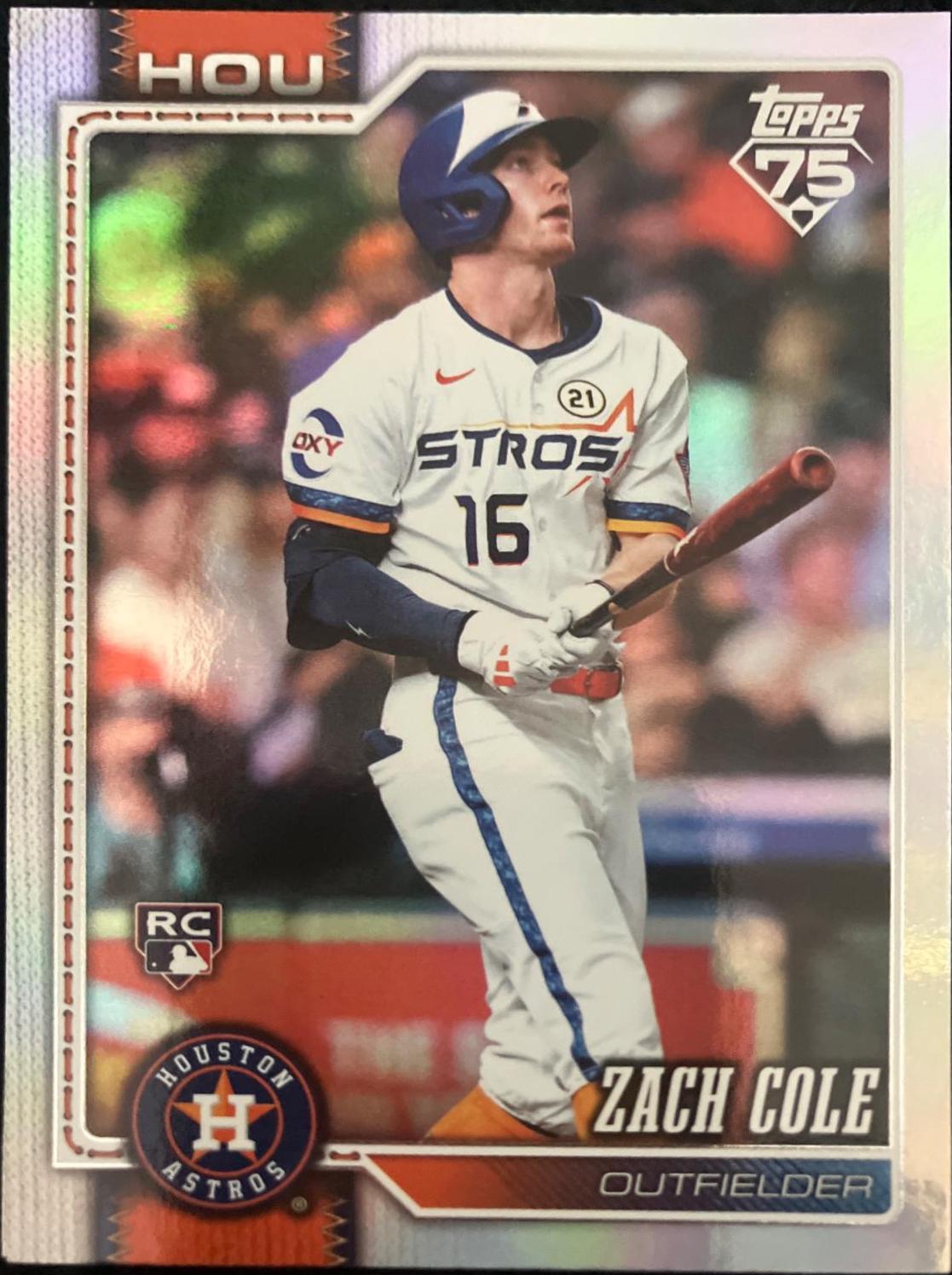 Zach Cole [Rainbow Foil] #601