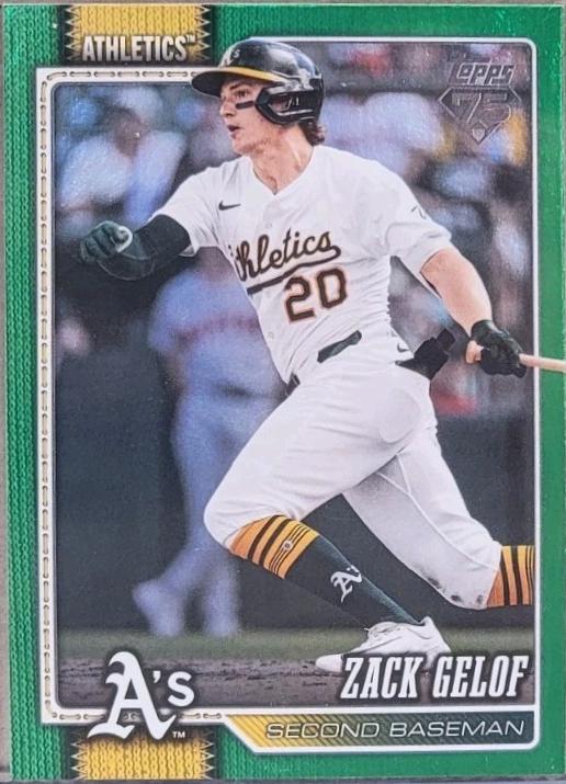 Zack Gelof [Holo Foil Green] #424
