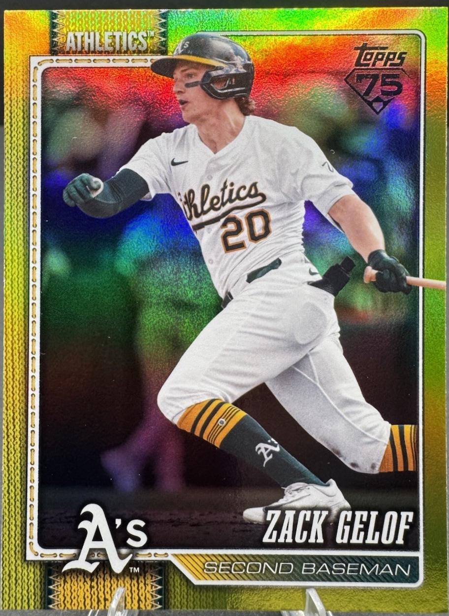 Zack Gelof [Yellow Rainbow Foil] #424
