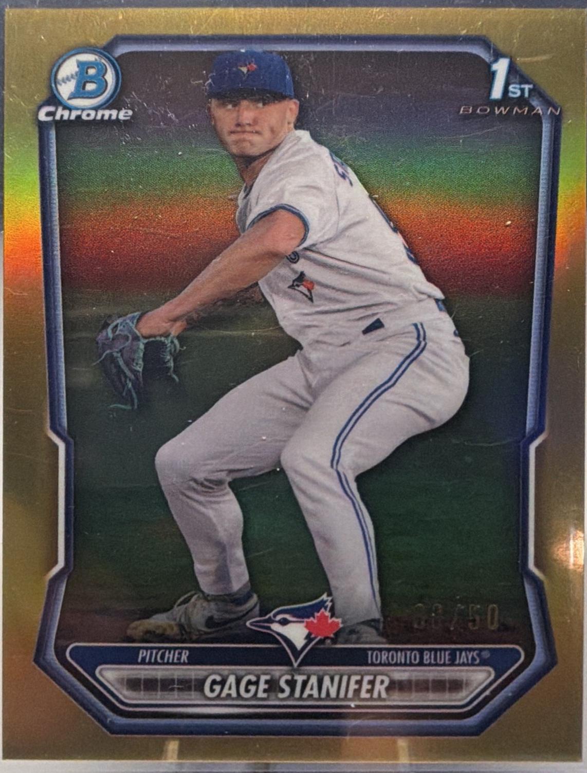 Ryan Ouellette [Gold Refractor] #BCP37