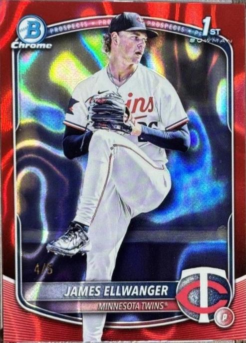 James Ellwanger [Red Lava Refractor] #BDC-164
