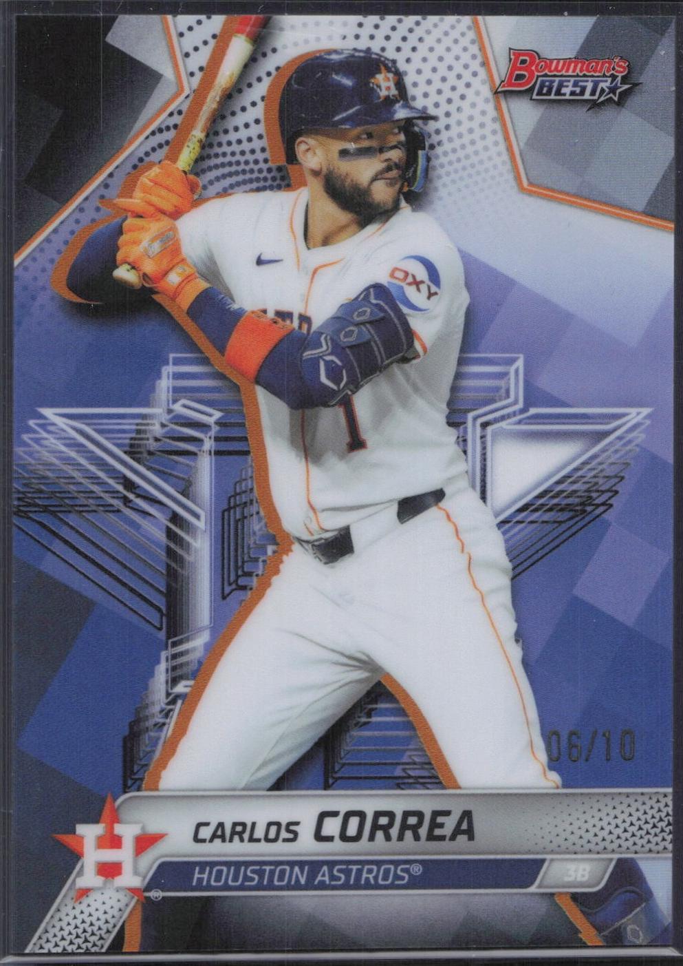 Carlos Correa [Black Refractor] #50