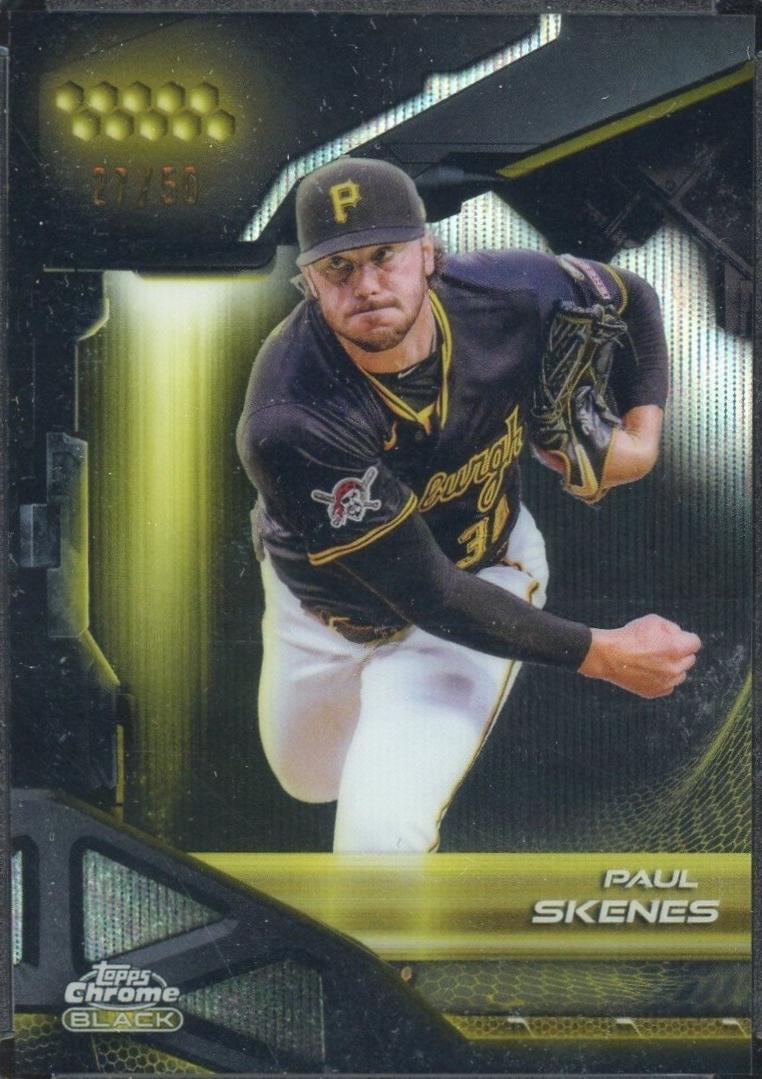 Paul Skenes [Gold Wave Refractor] #35