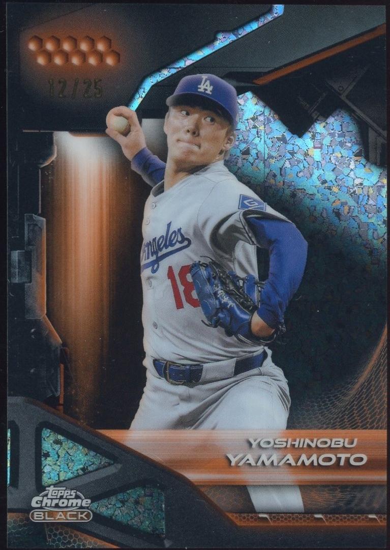 Yoshinobu Yamamoto [Orange Mini-Diamond Refractor] #49
