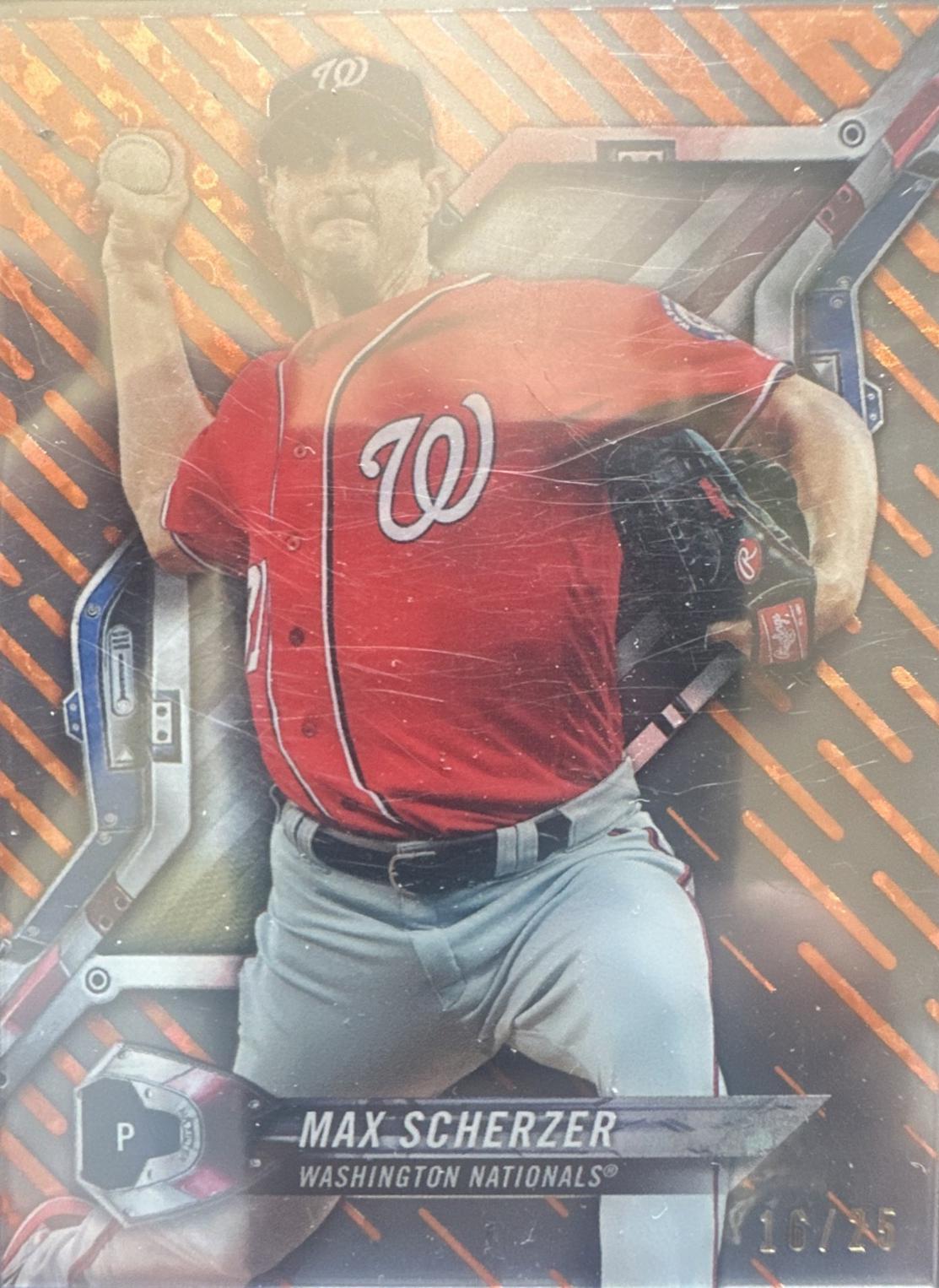 Max Scherzer [Galactic Diffractor Orange] #HT-MS