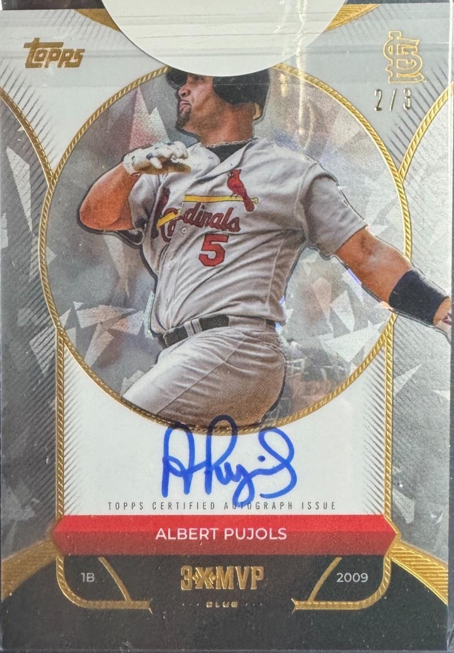 Albert Pujols  [Cracked Ice] #SA5