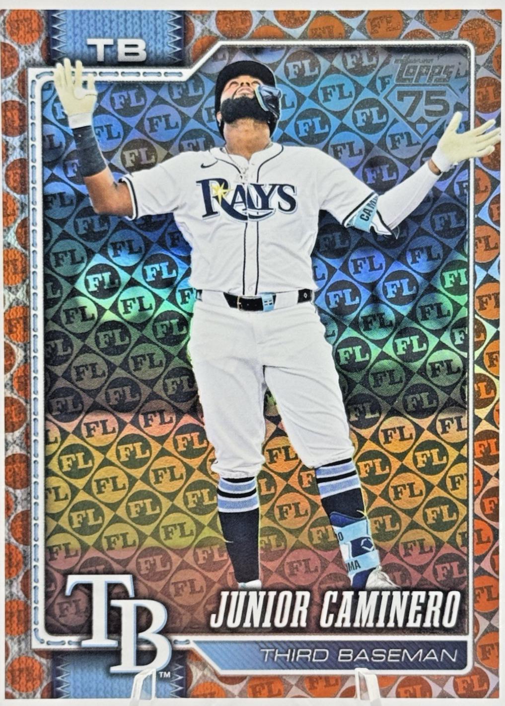 Junior Caminero [Orange Spring Training] #328