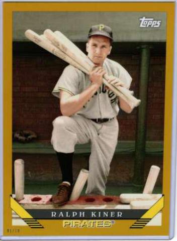 Ralph Kiner [5X7 Gold] #231